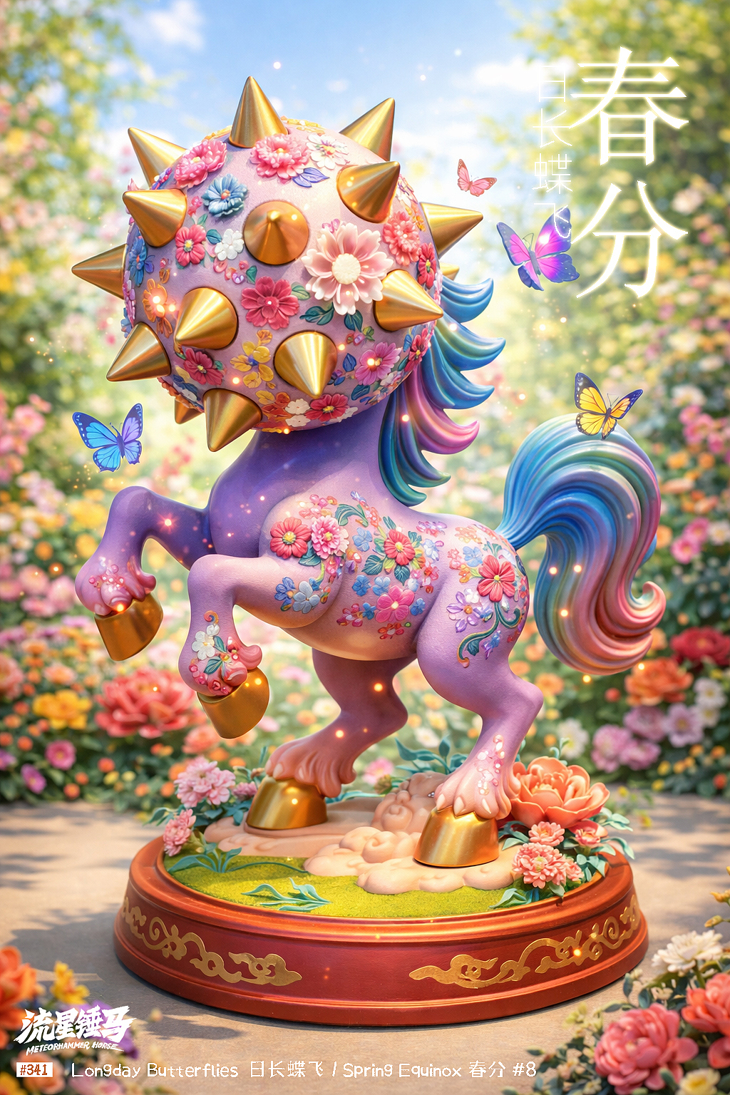 流星锤马·春分（图ZNDA0Mzk4MjY4） - AI作品 - 站酷设计师Gwemo鸡毛原创素材 - 站酷ZCOOL