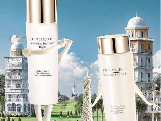 雅诗兰黛 春日出游日记 广告创意