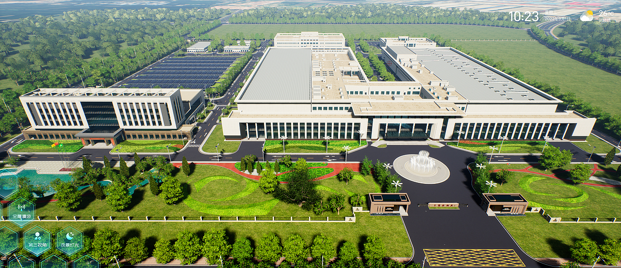 园区数字孪生（图ZNDA0Mzk5NTIw） - 场景 - 站酷设计师shufangfang原创素材 - 站酷ZCOOL