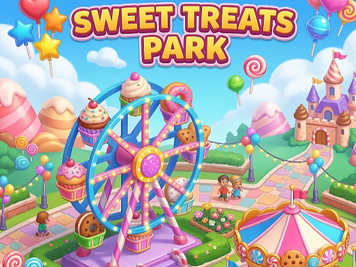 🍰甜品公园｜梦幻游乐场装修指南✨