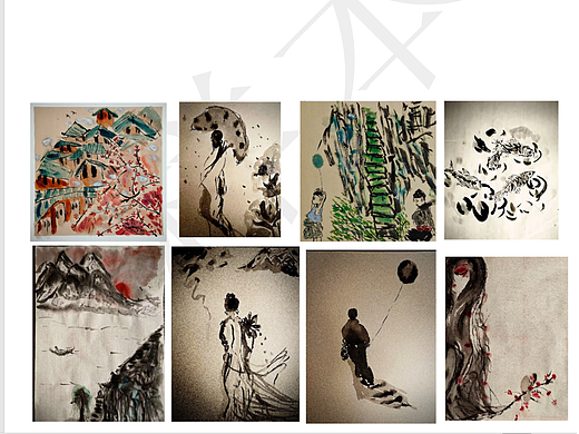 国画风绘本插画