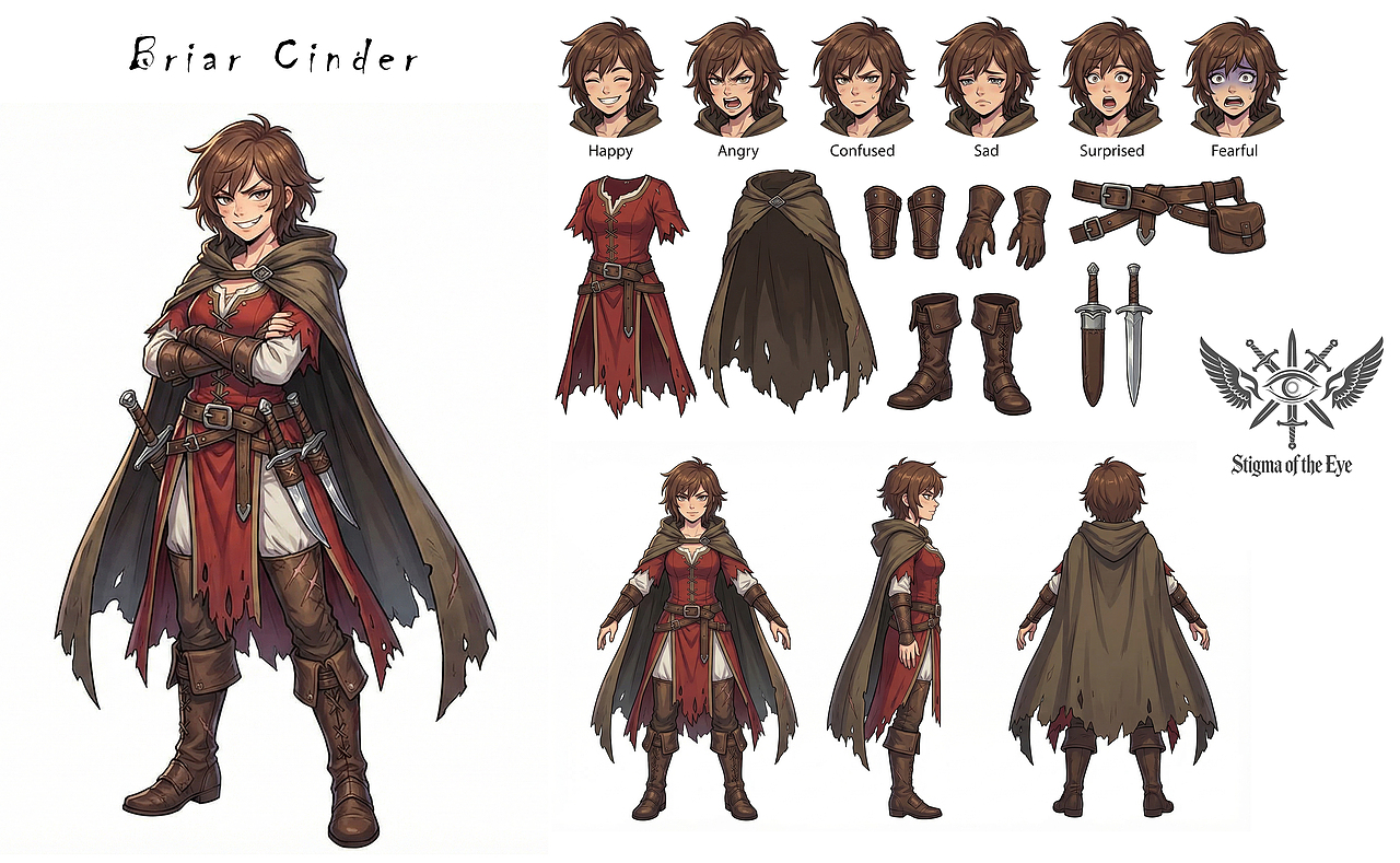 目之圣痕 角色设计（图ZNDA0NDEzNzA4） - 游戏原画 - 站酷设计师侯雨杨原创素材 - 站酷ZCOOL