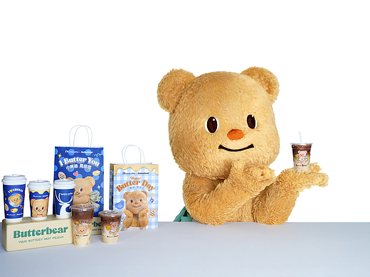 瑞幸X黄油小熊（个人主页-ZNzMzNDEwNTI=） - 修图/后期 - 站酷设计师有样U_YANG原创素材 - 站酷ZCOOL