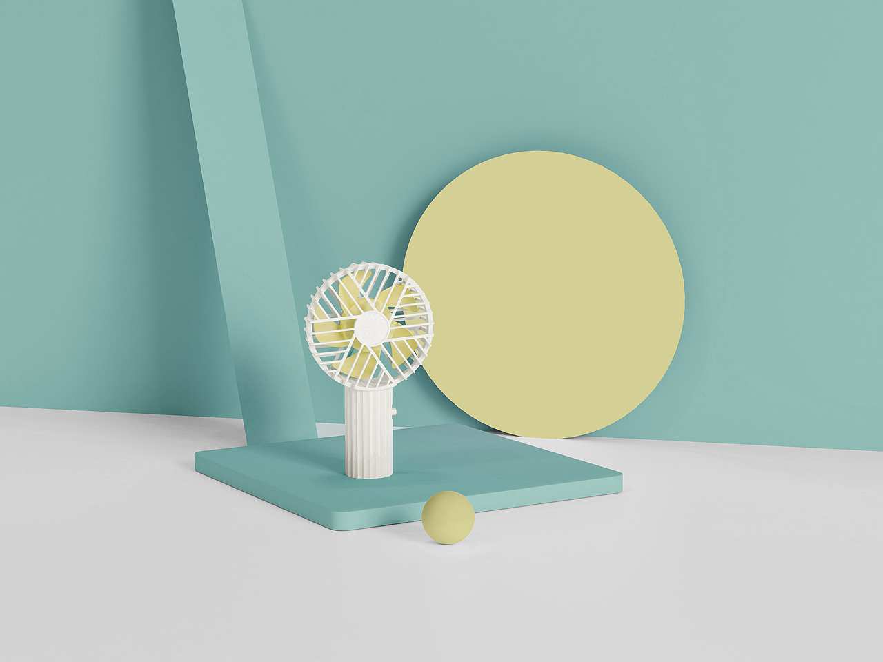 迷你手持小风扇（图ZNDA0NDIzMTMy） - 包装 - 站酷设计师完子的世界原创素材 - 站酷ZCOOL