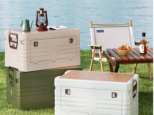 户外露营收纳箱建模渲染