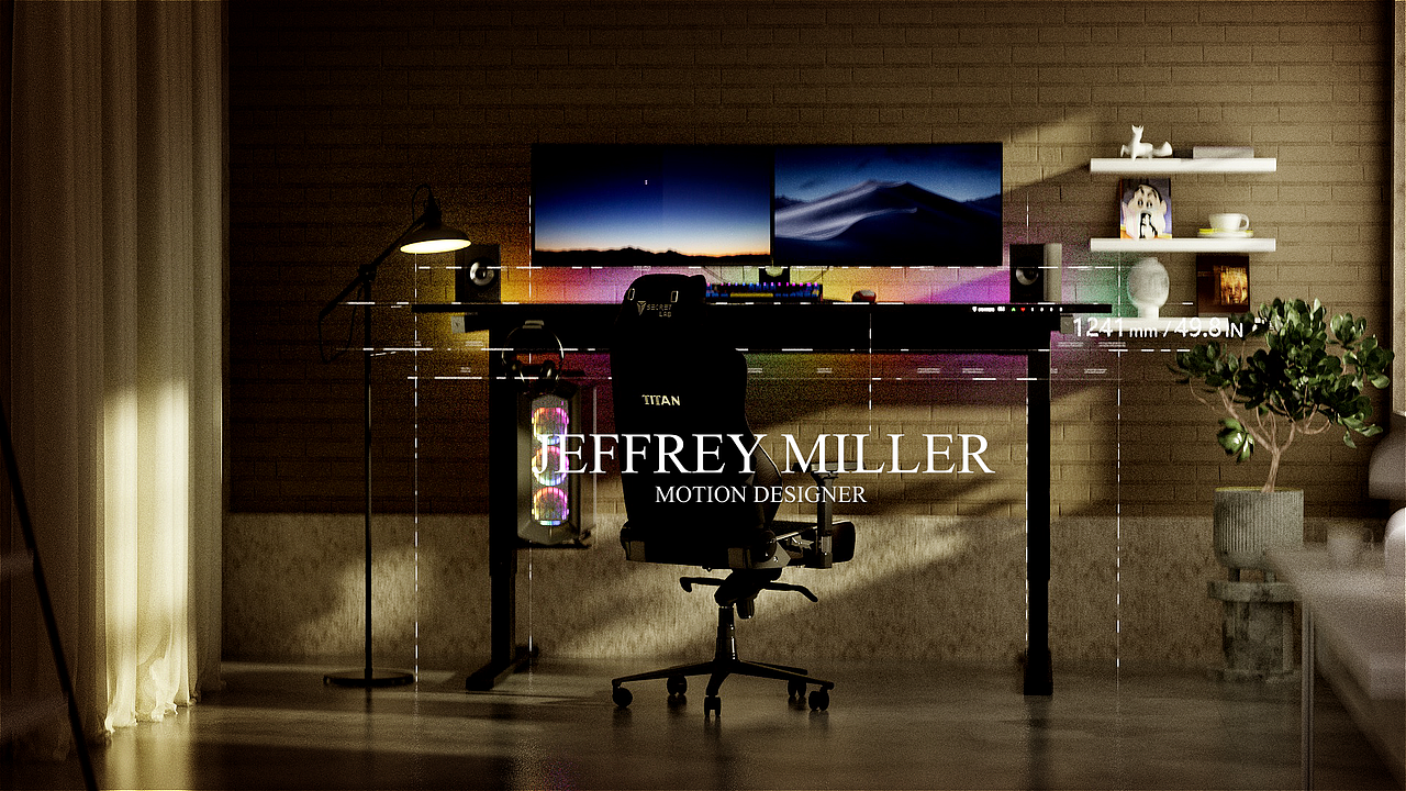 黑暗电竞桌-产品动画（图ZNDA0NDI3MTM2） - 动画/影视 - 站酷设计师Lz_梦原创素材 - 站酷ZCOOL