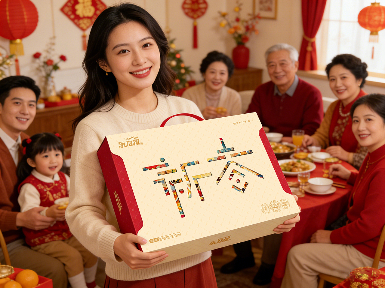 一组新年牛肉礼盒包装设计作品（图ZNDA0NDI3MjA0） - 包装 - 站酷设计师是也品牌设计原创素材 - 站酷ZCOOL