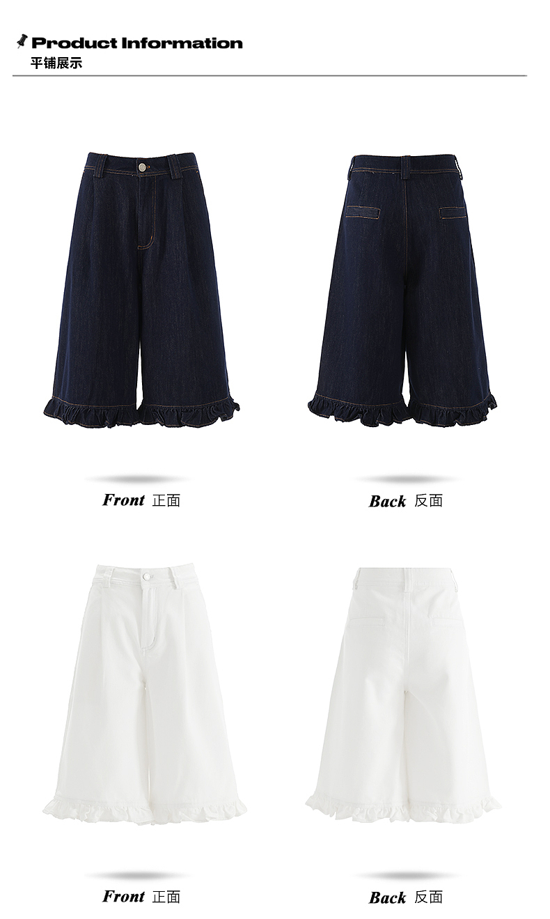 美式辣妹街头白复古蓝牛仔短裤详情页排版海报模特拼图（图ZNDA0NDI5MDcy） - 其他平面 - 站酷设计师特务L原创素材 - 站酷ZCOOL