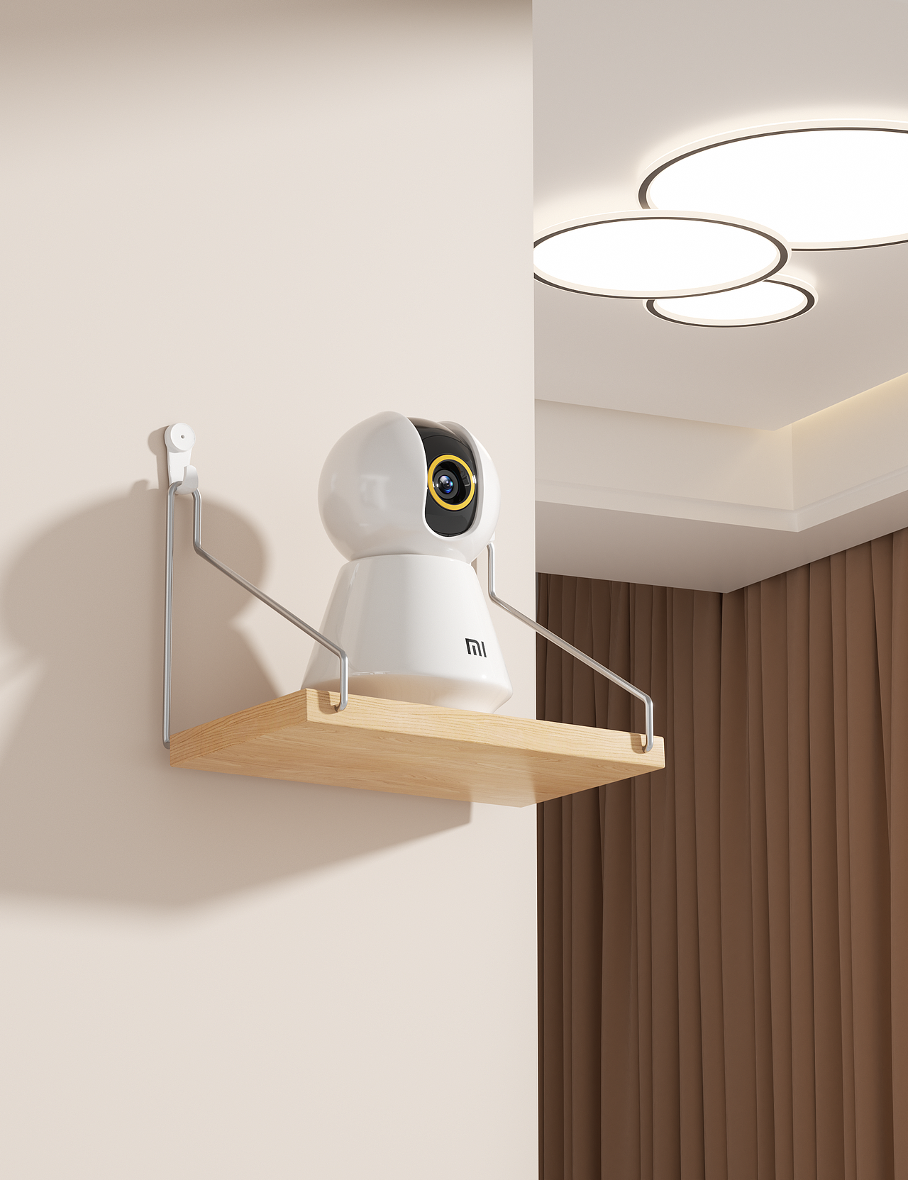 墙上甚置物架建模渲染（图ZNDA0NDI5OTU2） - 产品 - 站酷设计师世间原创素材 - 站酷ZCOOL