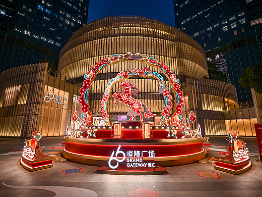 美陈即流量！揭秘上海高端商场商业美陈设计公司如何激活消费情绪