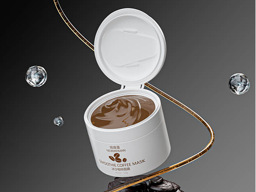 冰沙咖啡面膜建模渲染