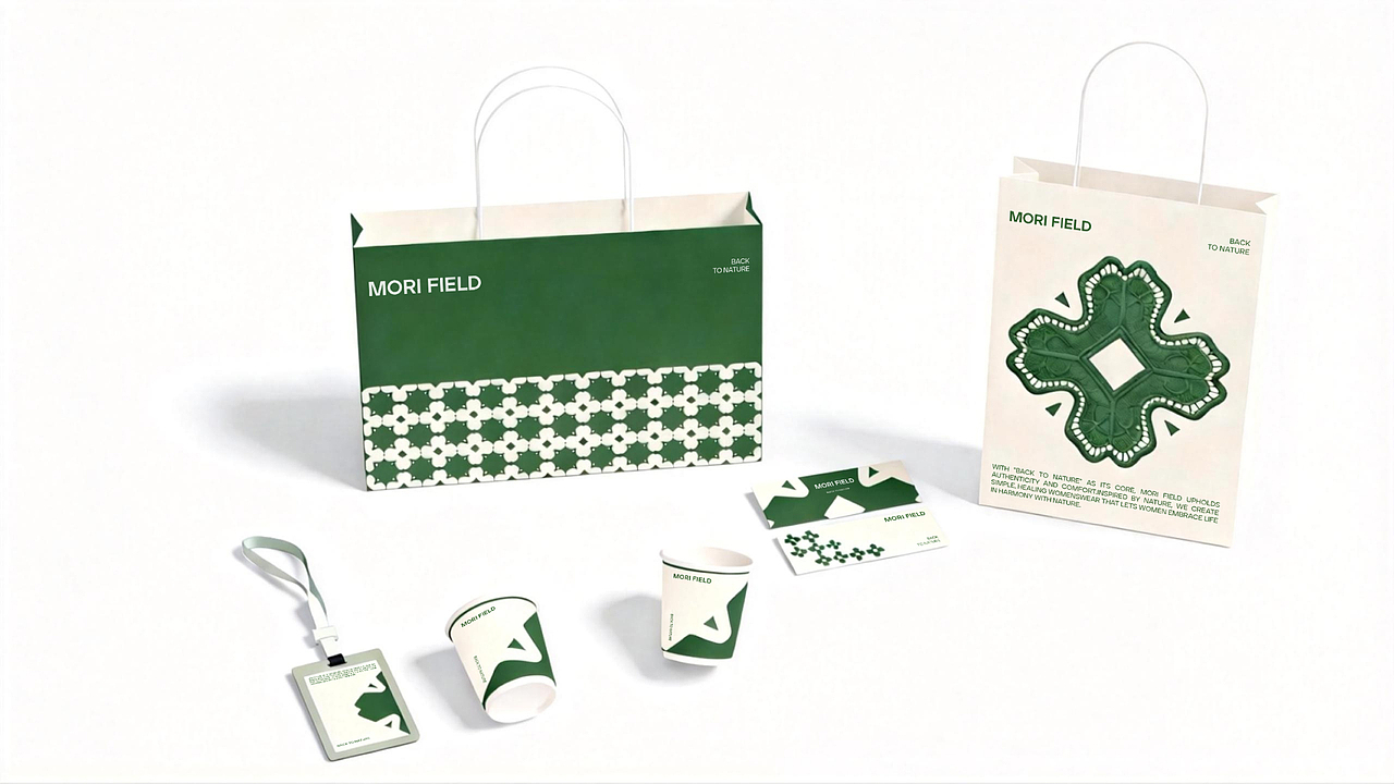 森野MORI FIELD｜我的第一套品牌视觉延展（图ZNDA0NDMzNDA0） - 品牌 - 站酷设计师小猫不蘸墨原创素材 - 站酷ZCOOL