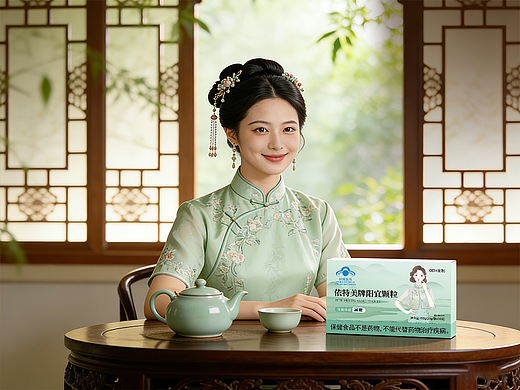 设计阳宜颗粒海报