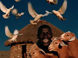 在非洲的荒野里，我看到了一個夢