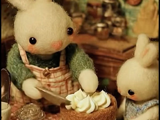 可爱的兔叽太治愈了