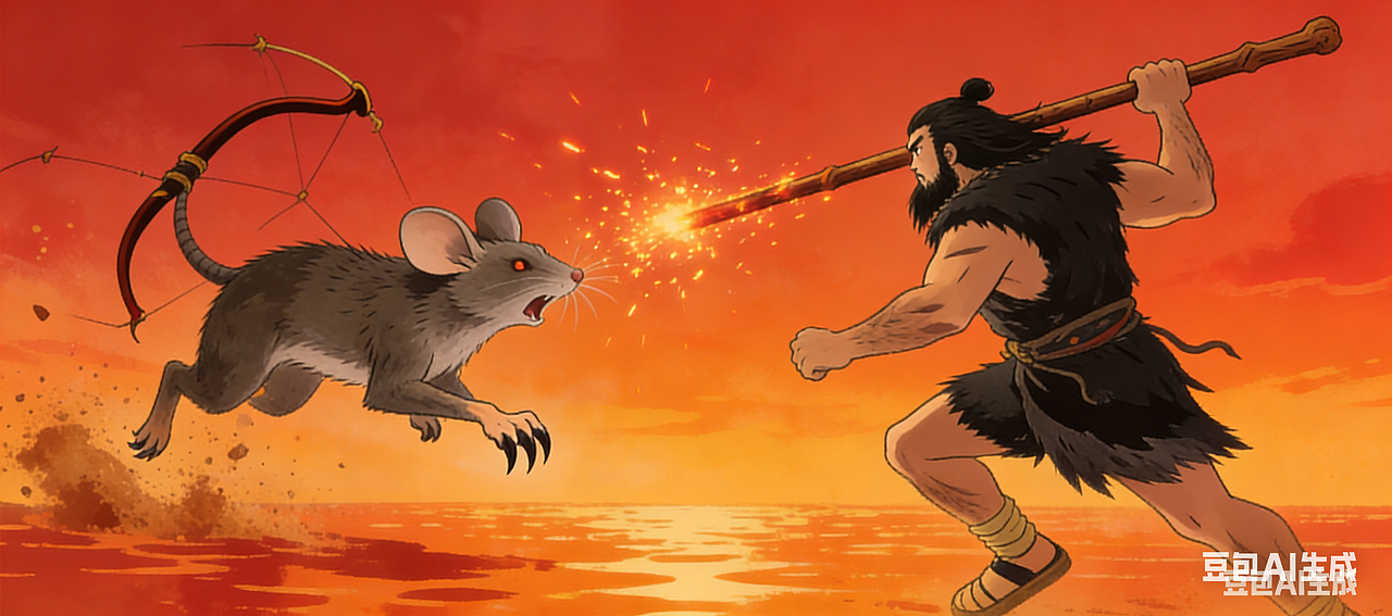 《夸父逐日·薪火赴途》（图ZNDA0NDQxMzg0） - AI作品 - 站酷设计师JuneandY原创素材 - 站酷ZCOOL