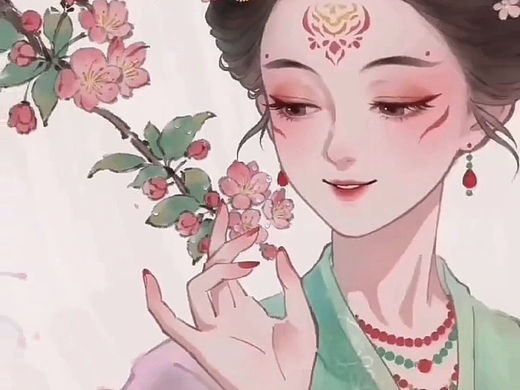 让我画的十二花神们动起来