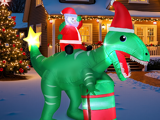 圣诞恐龙