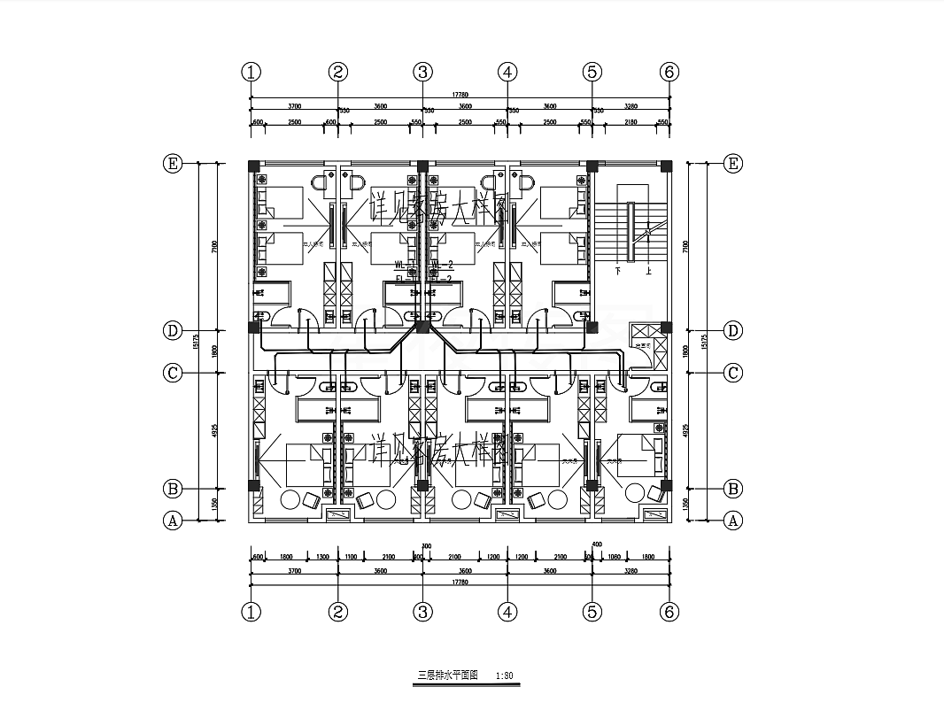 定远酒店水电系统图（图ZNDA0NDQ5NDQ4） - 酒店餐饮设计 - 站酷设计师Z566118354原创素材 - 站酷ZCOOL