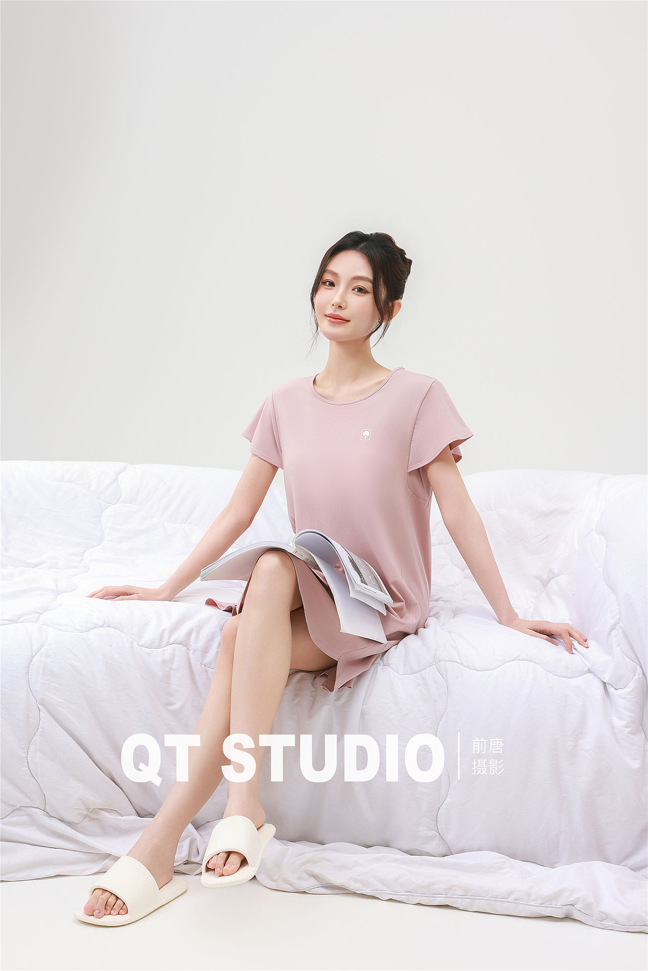家居服 可外穿家居服 睡裙(图ZNDA0NDUxMDcy) - 产品摄影 - 站酷设计师前唐摄影原创素材 - 站酷ZCOOL