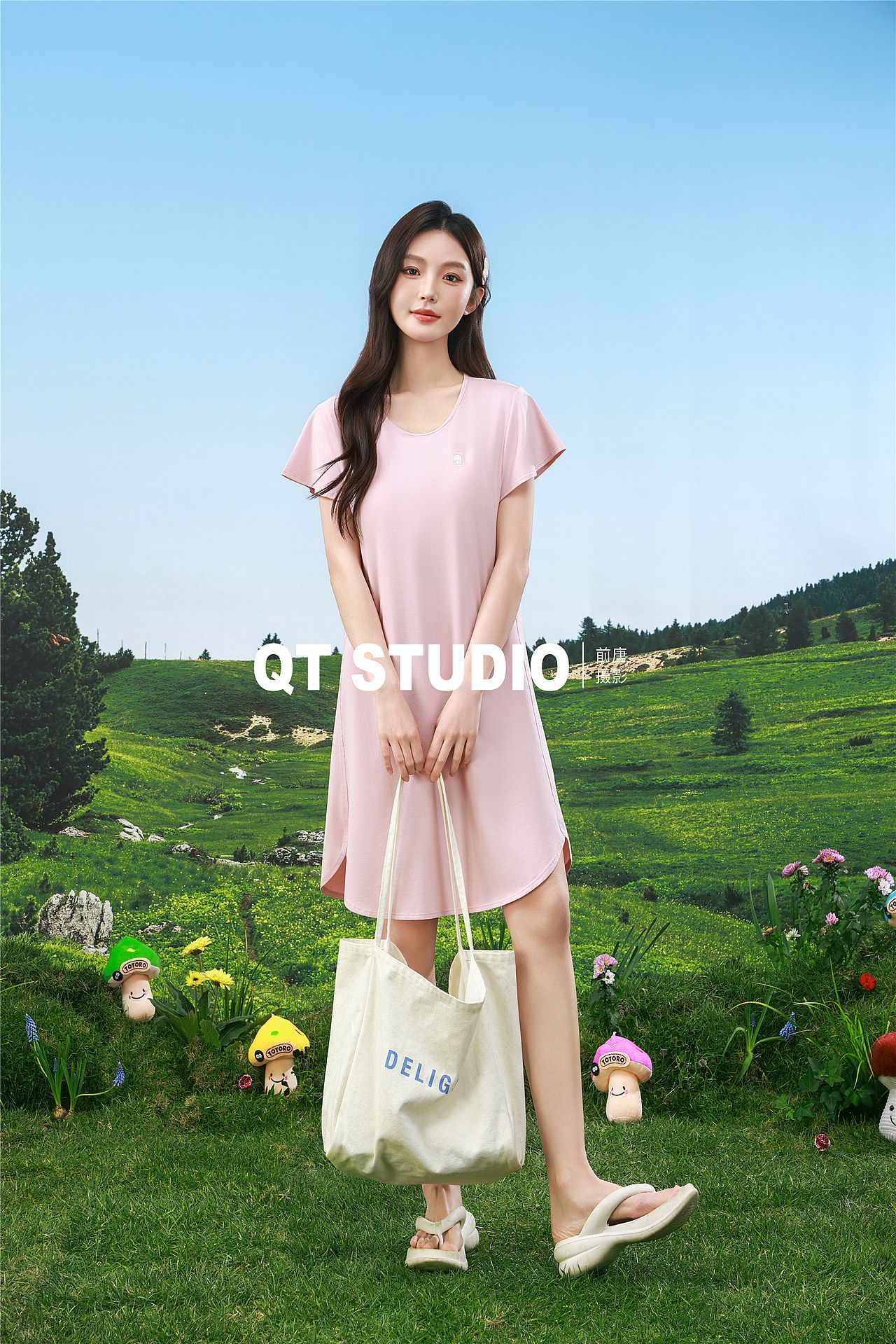 家居服 可外穿家居服 睡裙(图ZNDA0NDUwOTgw) - 产品摄影 - 站酷设计师前唐摄影原创素材 - 站酷ZCOOL