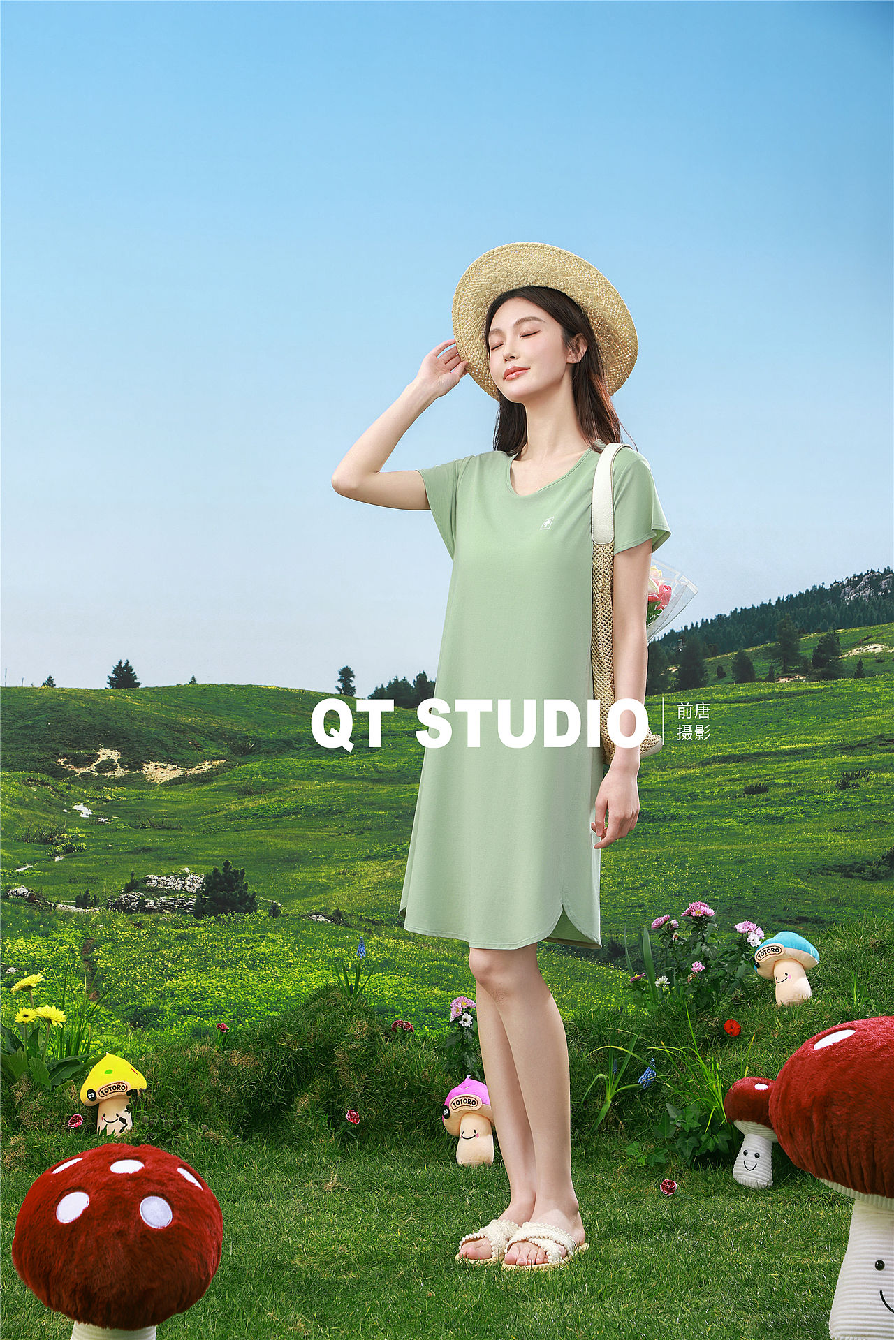 家居服 可外穿家居服 睡裙(图ZNDA0NDUxMDI4) - 产品摄影 - 站酷设计师前唐摄影原创素材 - 站酷ZCOOL