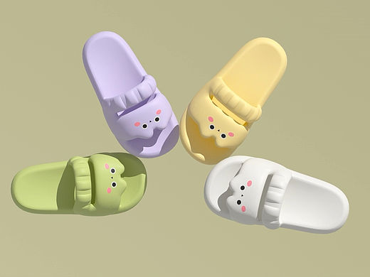 卡通拖鞋小动画