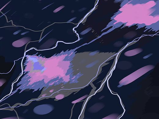 黑暗，浪漫，闪电