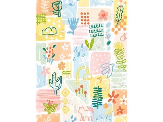 水色生花（個人主頁-ZNzMzNDU0NTY=） - 商業(yè)插畫 - 站酷設(shè)計師綠瓷叮叮原創(chuàng)素材 - 站酷ZCOOL