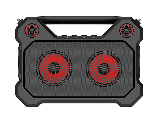 工具箱音箱双3.5寸45高音