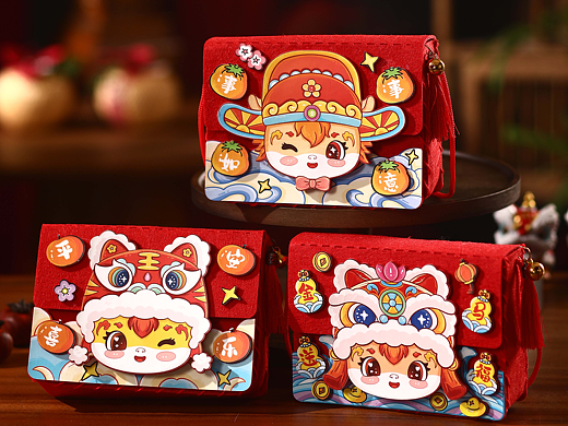 文创挎包「国潮喜品系列 | 年货用品拍摄 ✖ 喜尚摄影