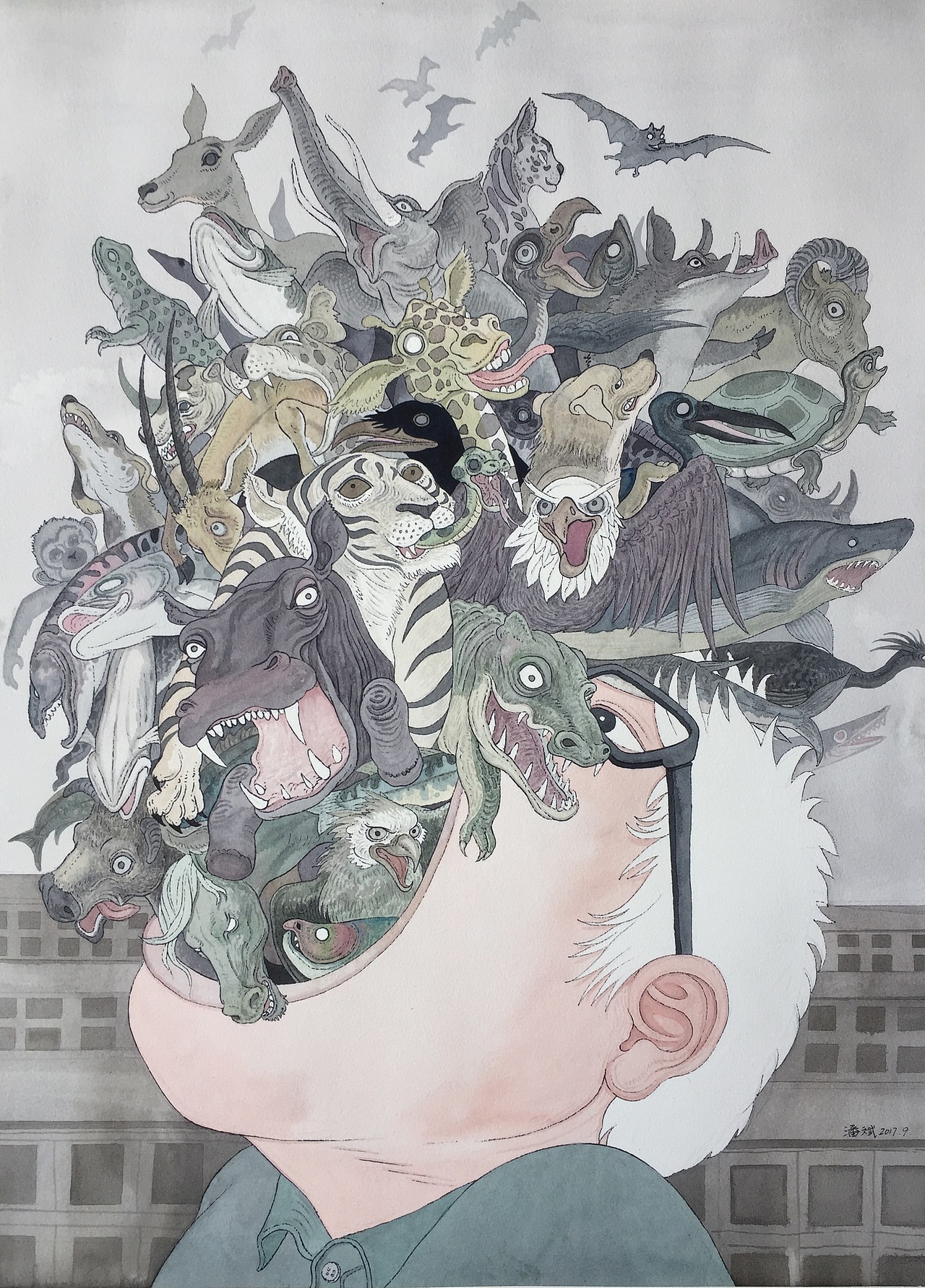 我是有罪的（图ZNDA0NDU0NjUy） - 艺术插画 - 站酷设计师潘斌Art原创素材 - 站酷ZCOOL