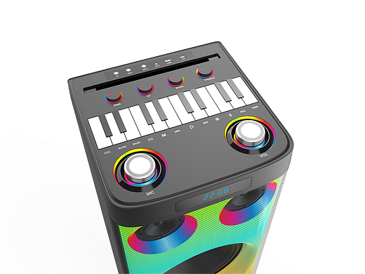 钢琴键蓝牙大音箱