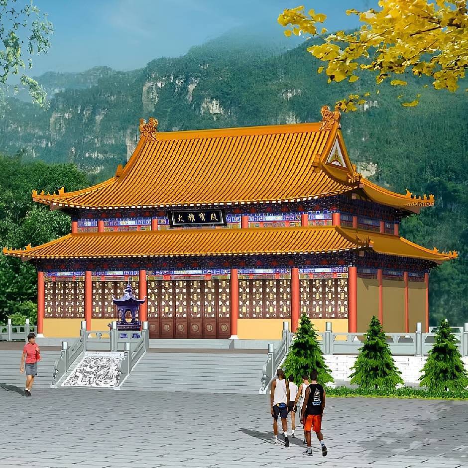 仿古建筑3D动画设计（图ZNDA0NDU5OTUy） - 场景 - 站酷设计师Z944795000原创素材 - 站酷ZCOOL