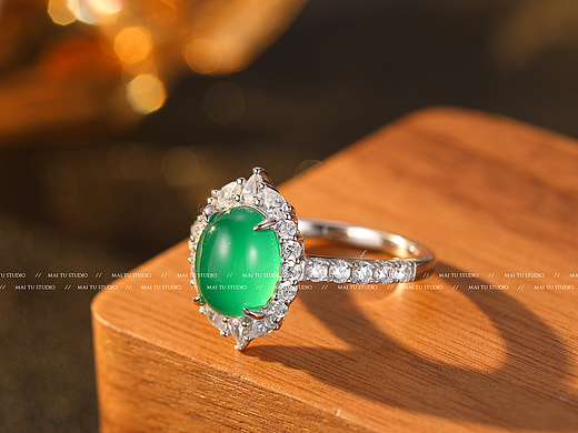 珠宝玉石饰品拍摄 戒指项链静物复古拍摄 水晶玉石拍摄