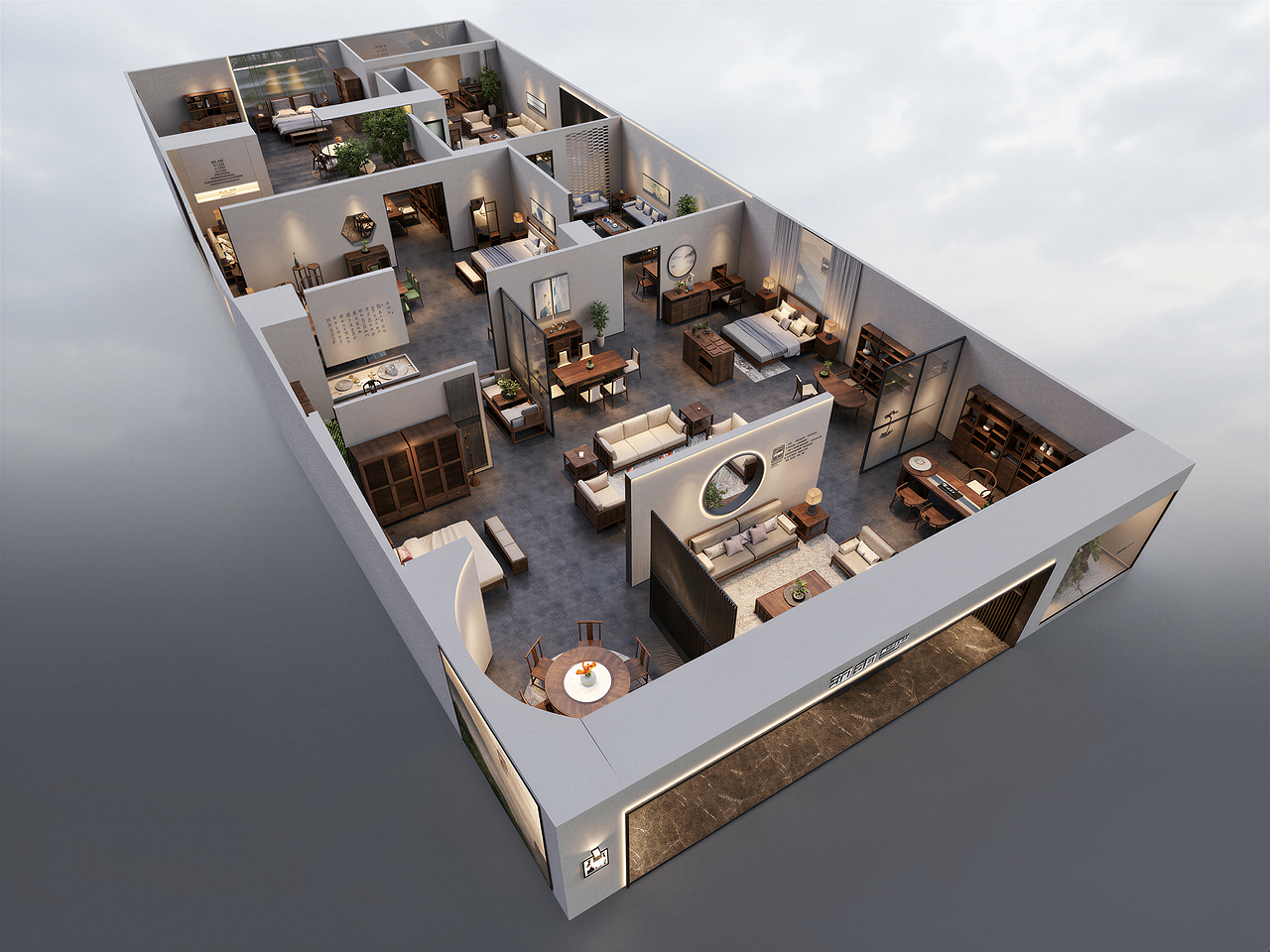 漫朴家具设计集合（图ZNDA0NDYxNzYw） - 展陈设计 - 站酷设计师深圳创一设计原创素材 - 站酷ZCOOL