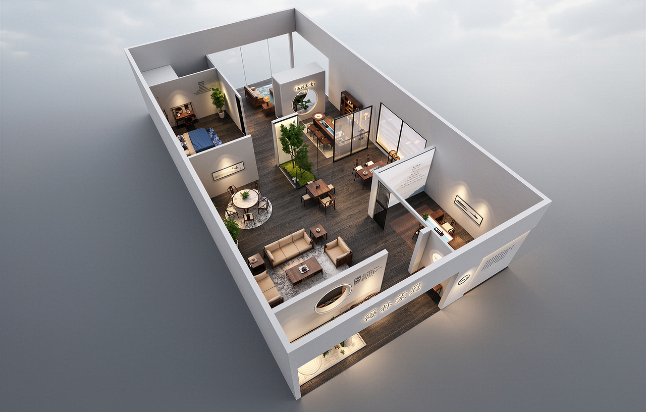 漫朴家具设计集合（图ZNDA0NDYyOTYw） - 展陈设计 - 站酷设计师深圳创一设计原创素材 - 站酷ZCOOL