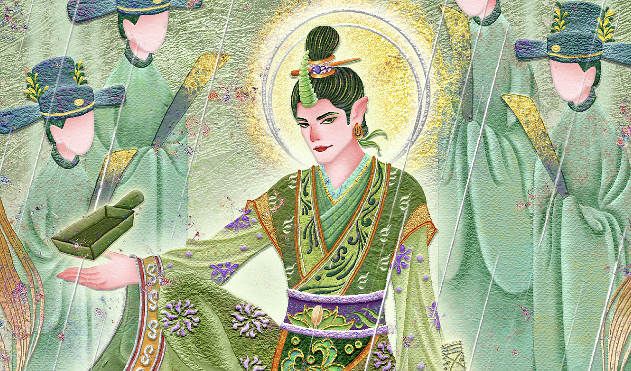 二十八星宿·四木星君（图ZNDA0NDY0MTU2） - 艺术插画 - 站酷设计师插画师奇点原创素材 - 站酷ZCOOL