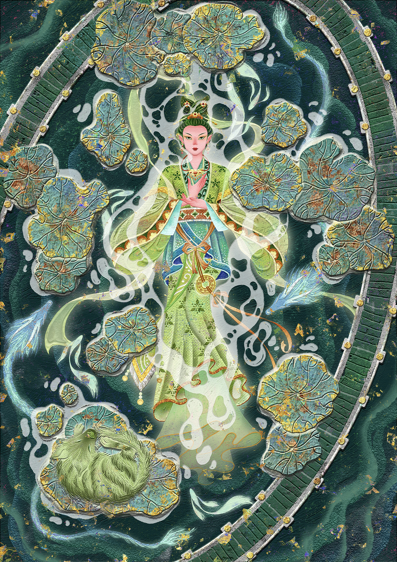 二十八星宿·四木星君（图ZNDA0NDY0MTQ0） - 艺术插画 - 站酷设计师插画师奇点原创素材 - 站酷ZCOOL