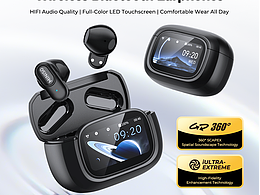 东南亚AI触屏翻译蓝牙耳机产品渲染&主图详情