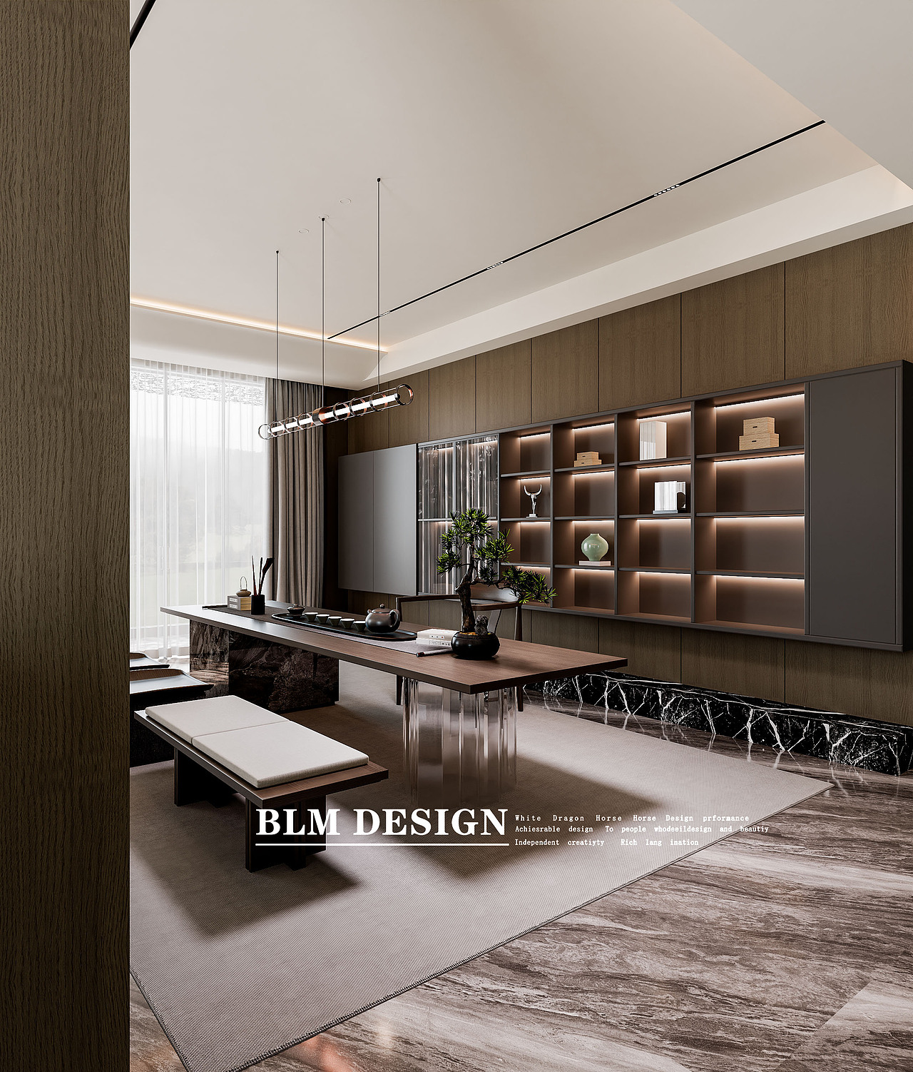 意式设计案例分享（图ZNDA0NDY3MzY0） - 家装设计 - 站酷设计师白龙马效果图露露原创素材 - 站酷ZCOOL