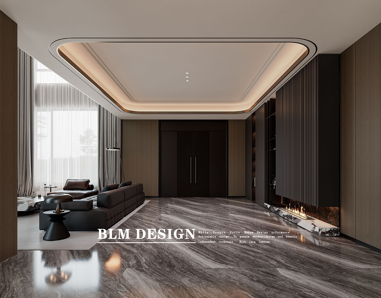 意式设计案例分享（图ZNDA0NDY3Mzg0） - 家装设计 - 站酷设计师白龙马效果图露露原创素材 - 站酷ZCOOL