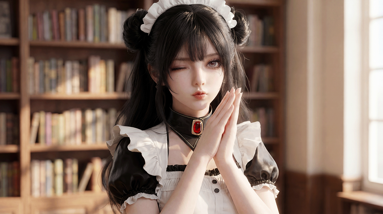 AI短番《深夜书屋》—— 精品不是一键生成的（图ZNDA0NDc0NTMy） - AI作品 - 站酷设计师南墙_Rylee原创素材 - 站酷ZCOOL