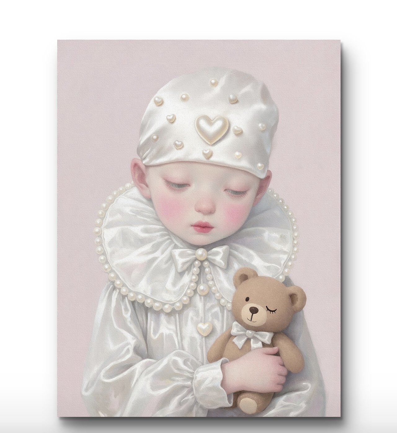 低眸的温柔Tender Gaze（手绘可收藏）（图ZNDA0NDc1MTQw） - 绘画 - 站酷设计师暘坤原创素材 - 站酷ZCOOL