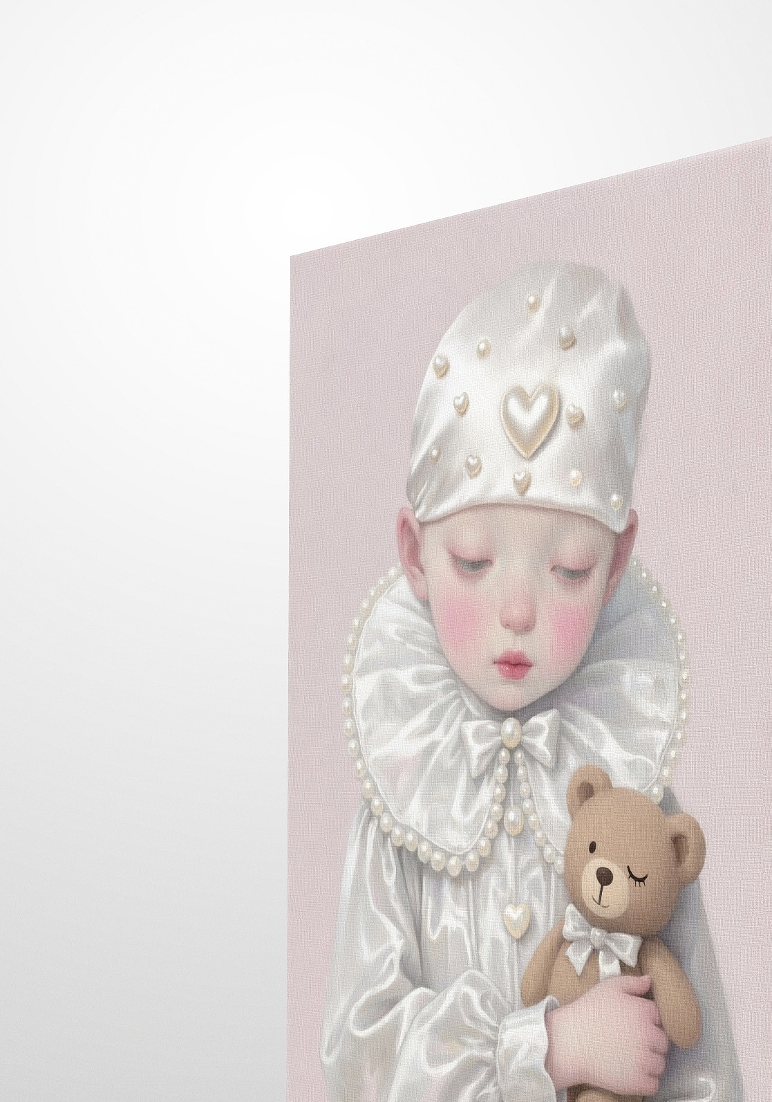 低眸的温柔Tender Gaze（手绘可收藏）（图ZNDA0NDc1MTI4） - 绘画 - 站酷设计师暘坤原创素材 - 站酷ZCOOL