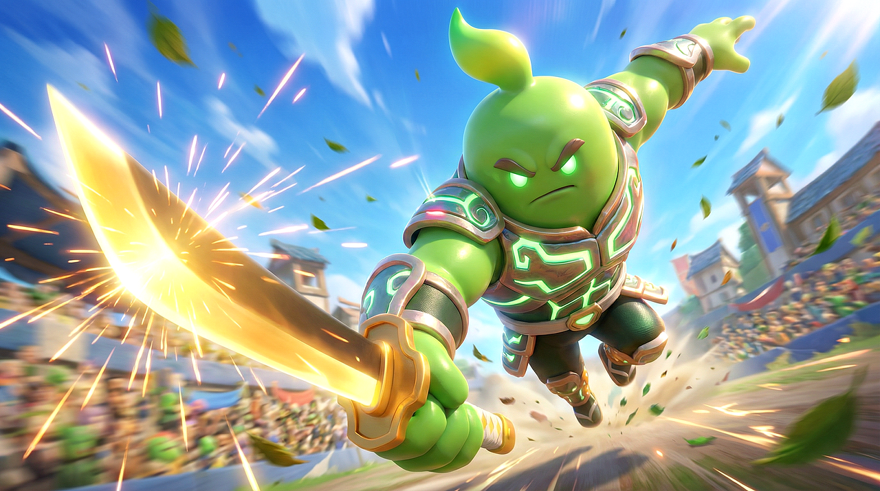 AIGC赋能 | 小绿豆重生为罗马竞技场战神了💚（图ZNDA0NDc2Nzky） - AI作品 - 站酷设计师夏木L原创素材 - 站酷ZCOOL