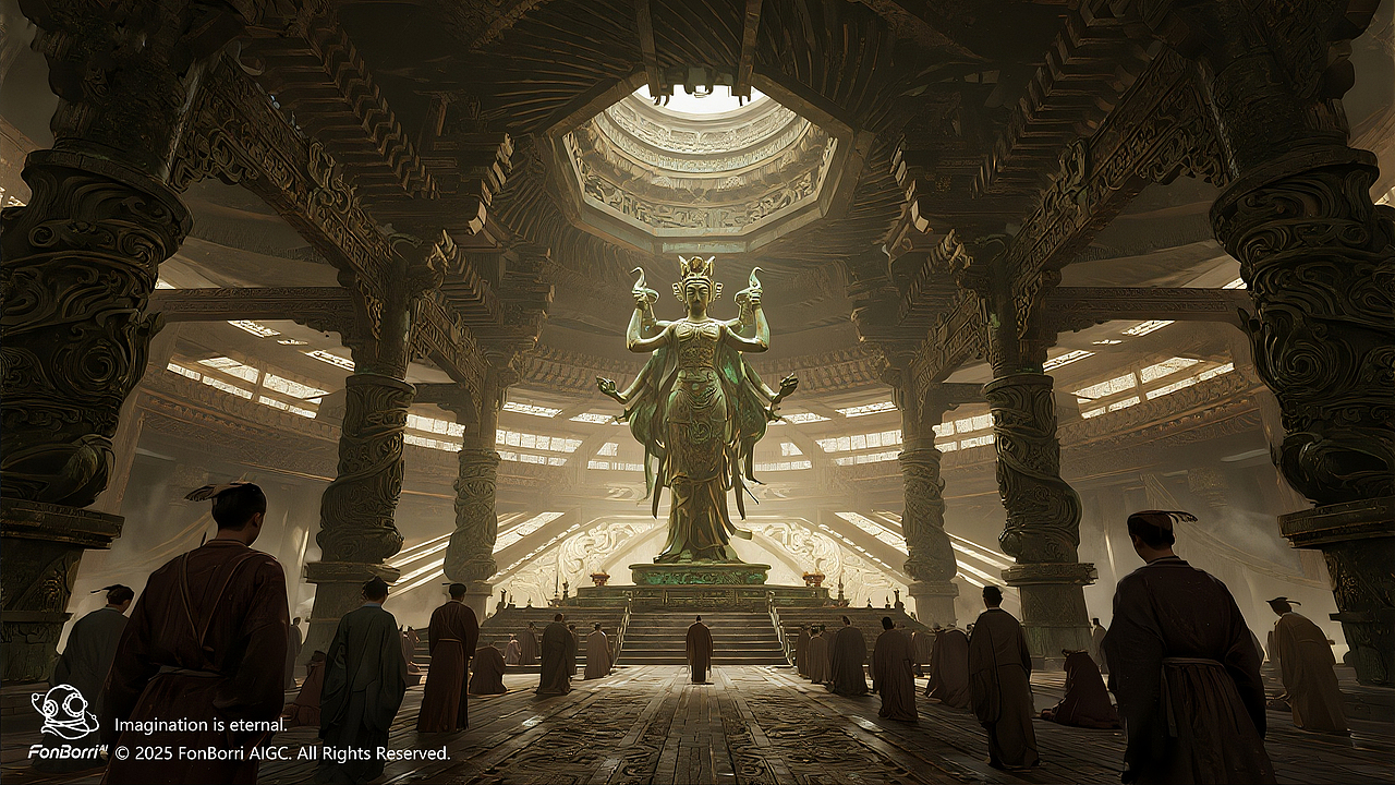 青铜纪元（图ZNDA0NDgxMzY4） - AI作品 - 站酷设计师FonBorri原创素材 - 站酷ZCOOL