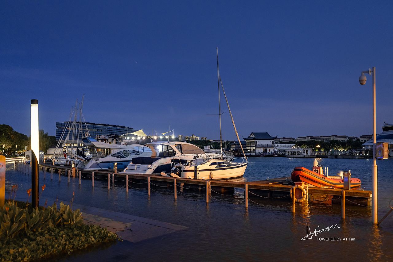 金鸡湖·右岸码头（图ZNDA0NDgyMDk2） - 风光摄影 - 站酷设计师ATiTan原创素材 - 站酷ZCOOL