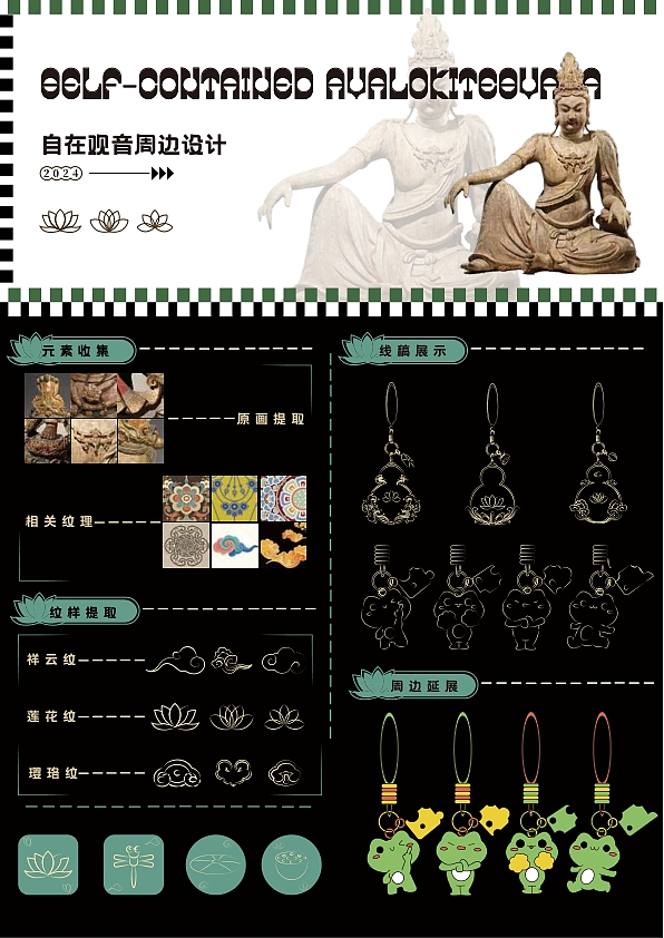 自在观音文创（图ZNDA0NDgyOTU2） - 其他平面 - 站酷设计师一万只水豚原创素材 - 站酷ZCOOL