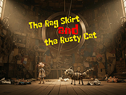 【破布裙與生銹貓】手繪圖做成了定格動畫-附創(chuàng)作過程